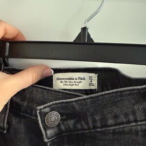 Abercrombie & Fitch Dark Gray Denim